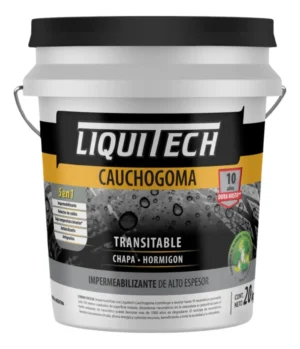LIQUITECH CAUCHOGOMA IMPERMEABILIZANTE GRIS X 20KG