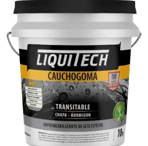 LIQUITECH CAUCHOGOMA IMPERMEABILIZANTE BLANCO X 10KG